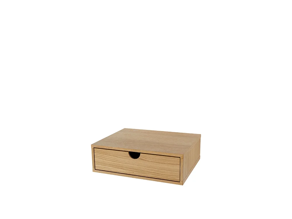 Chevet Mural Design en Bois "Tafar" 40cm Chêne