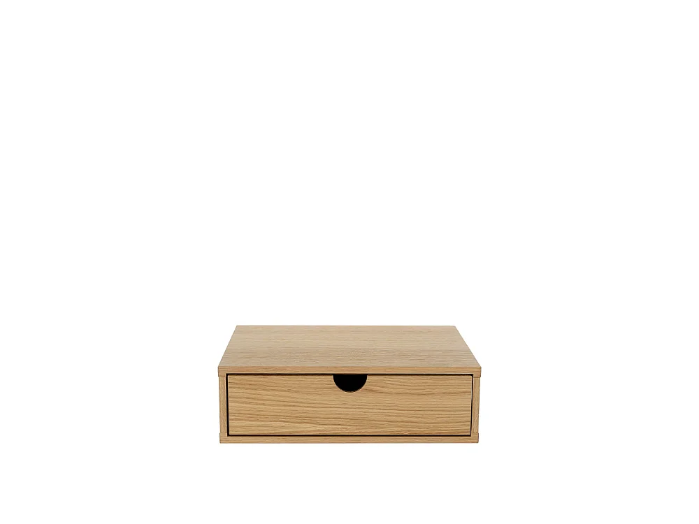 Chevet Mural Design en Bois "Tafar" 40cm Chêne