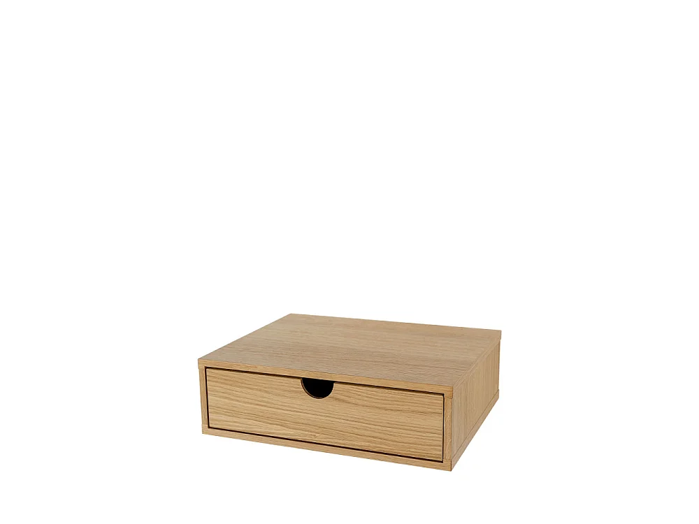 Chevet Mural Design en Bois "Tafar" 40cm Chêne