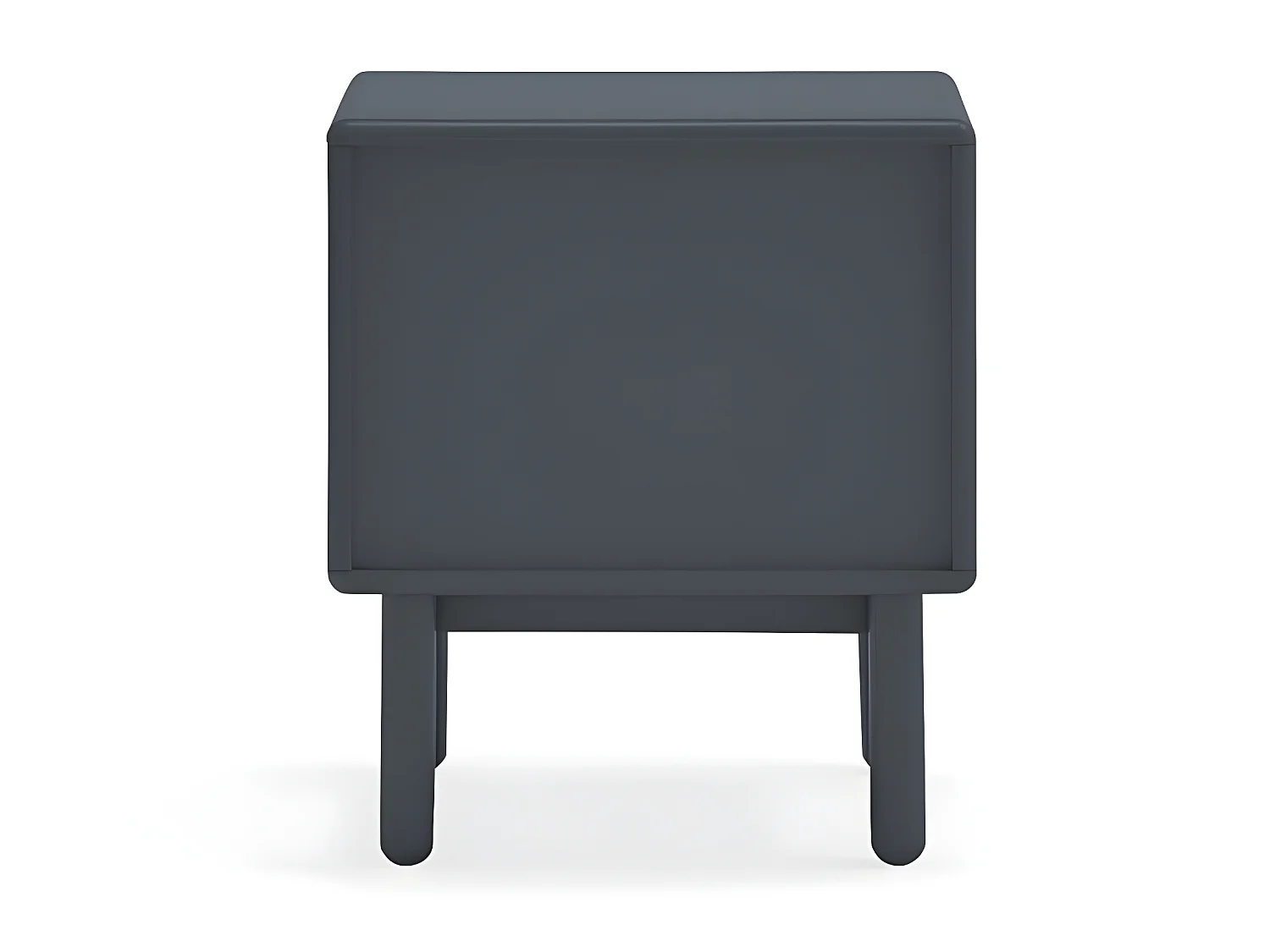 Corvo - Table de chevet en bois - Gris anthracite