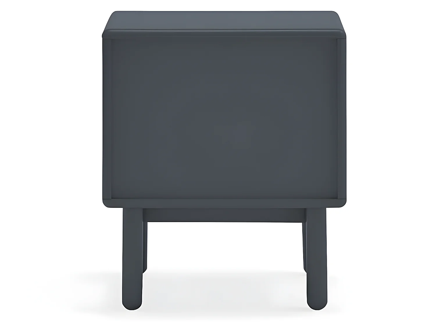 Corvo - Table de chevet en bois - Gris anthracite