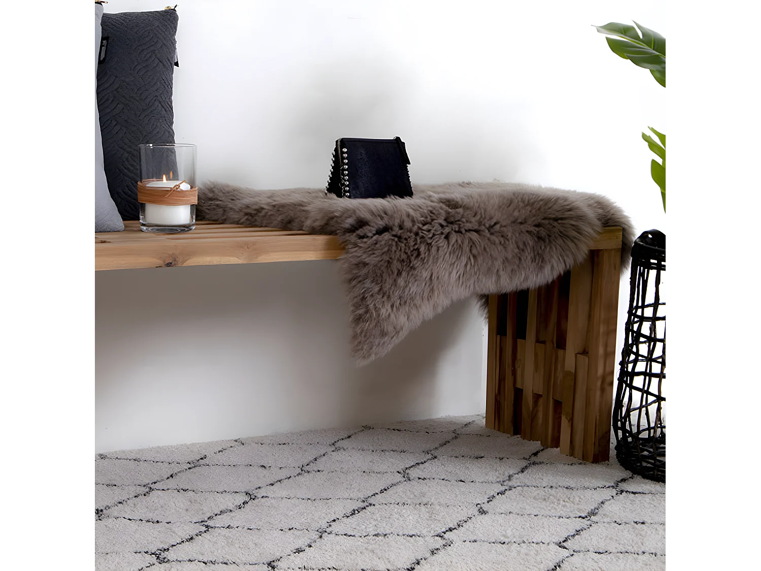 Benidorm - Banc en teck L140cm - Naturel