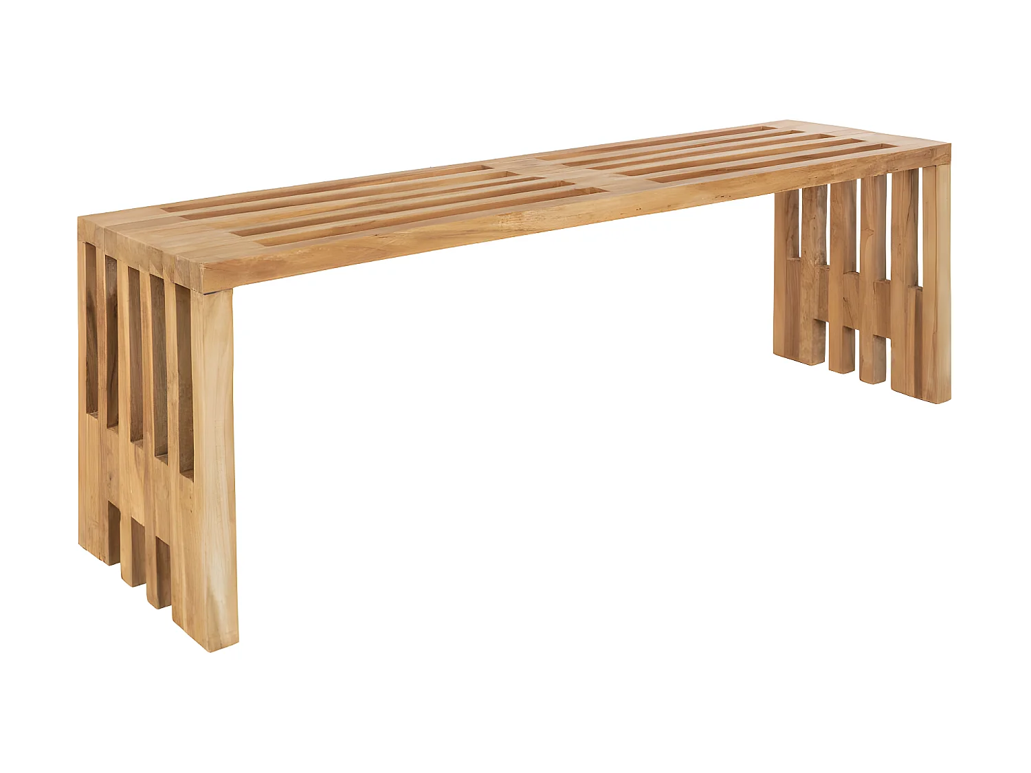 Benidorm - Banc en teck L140cm - Naturel