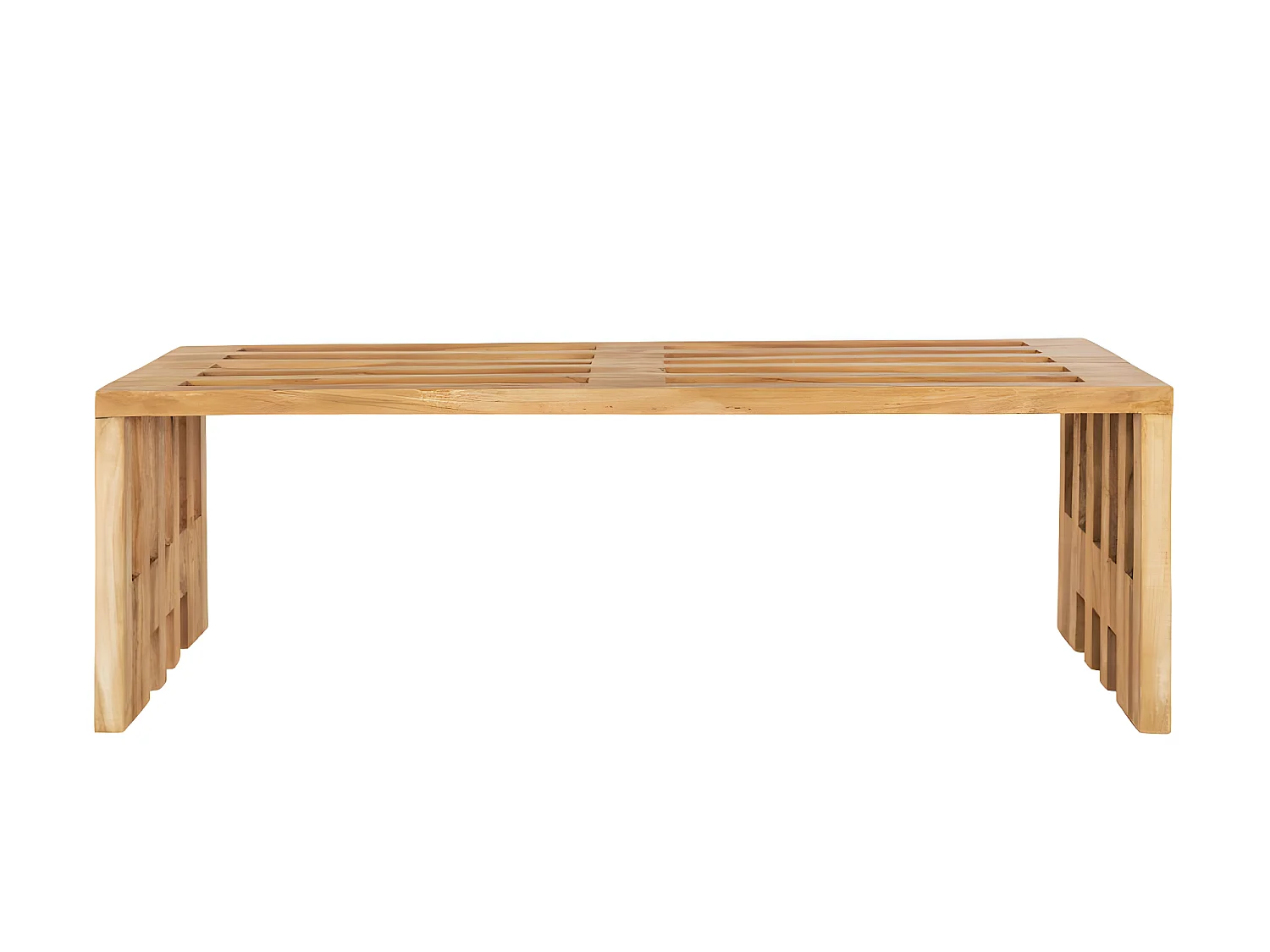 Benidorm - Banc en teck L140cm - Naturel