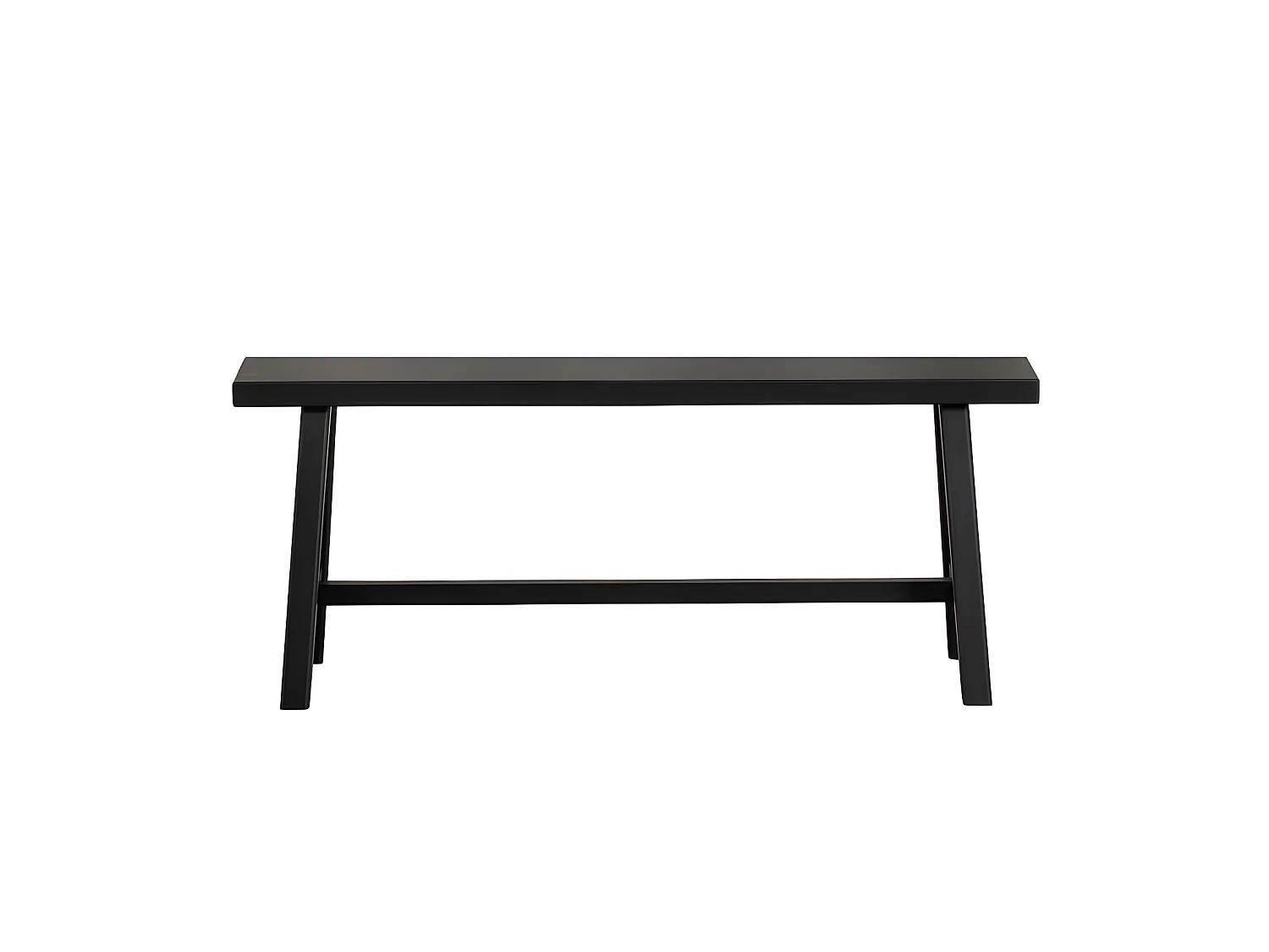 Imme - Banc en bois L110cm - Noir
