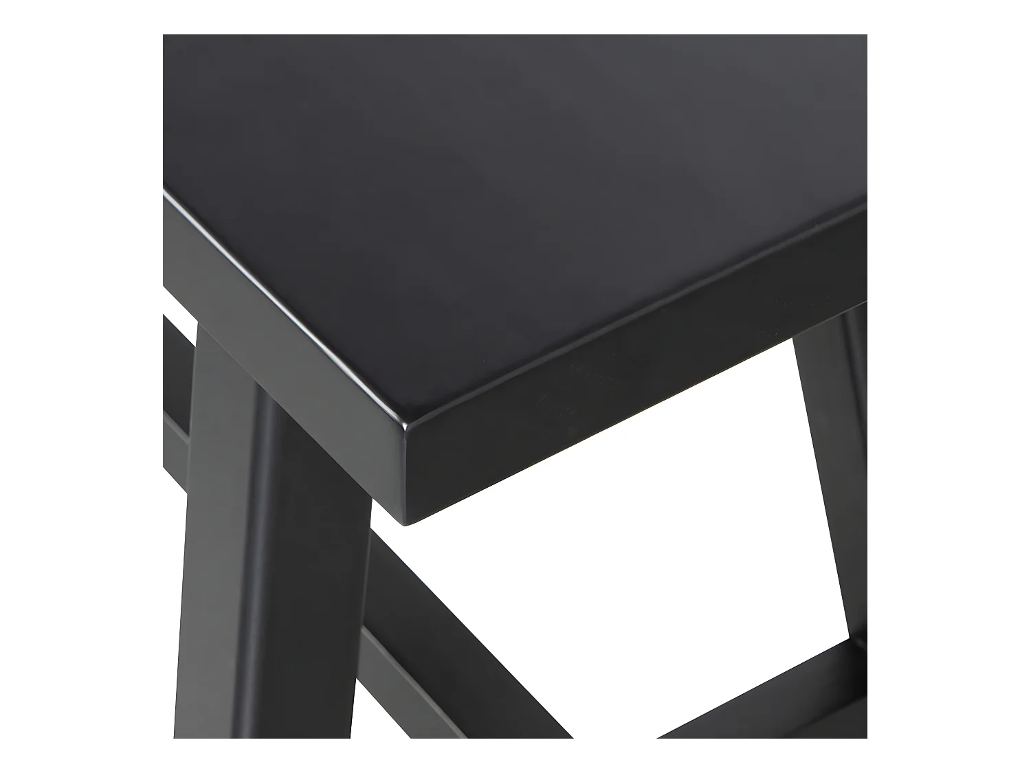 Imme - Banc en bois L110cm - Noir