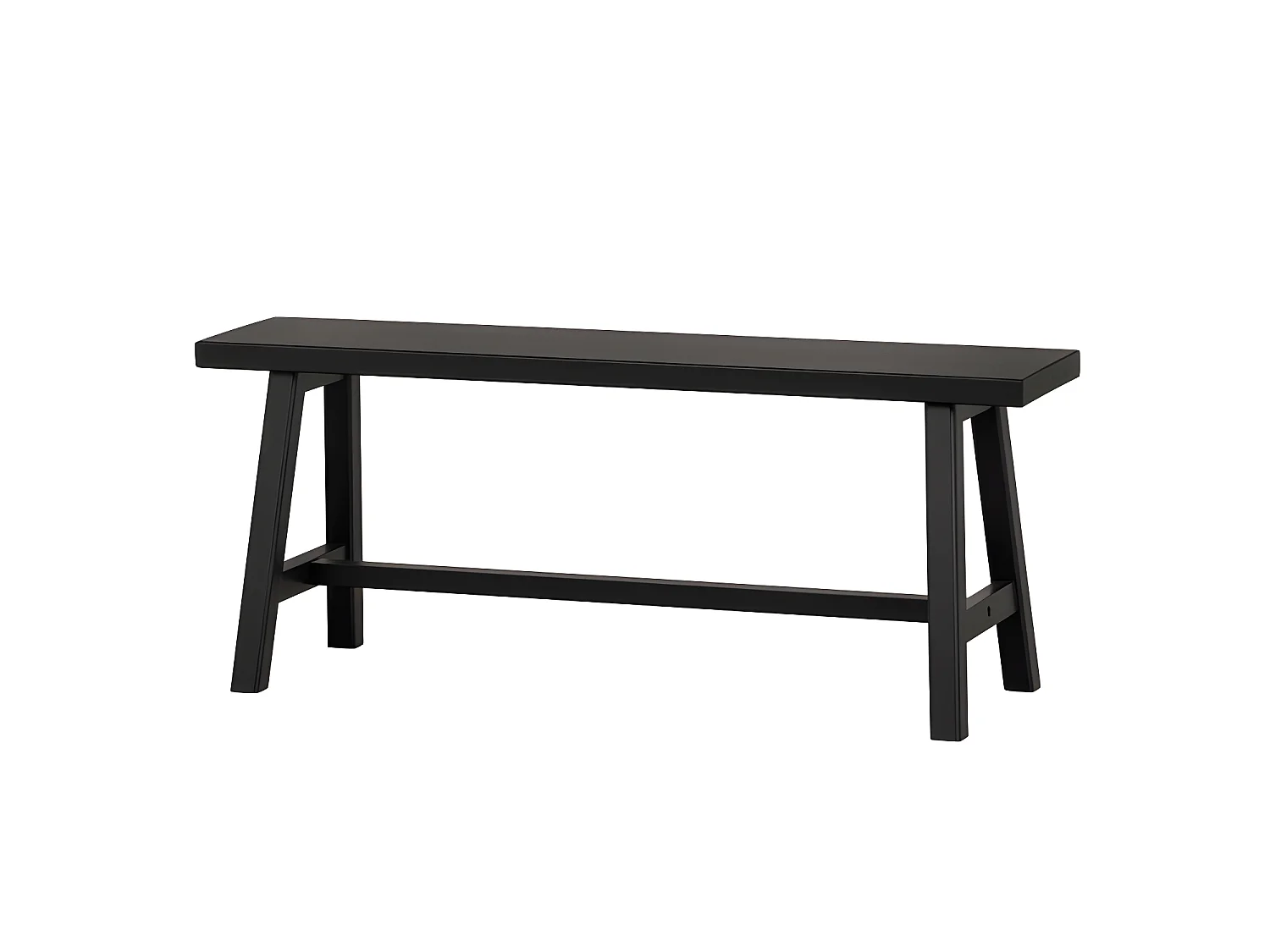 Imme - Banc en bois L110cm - Noir