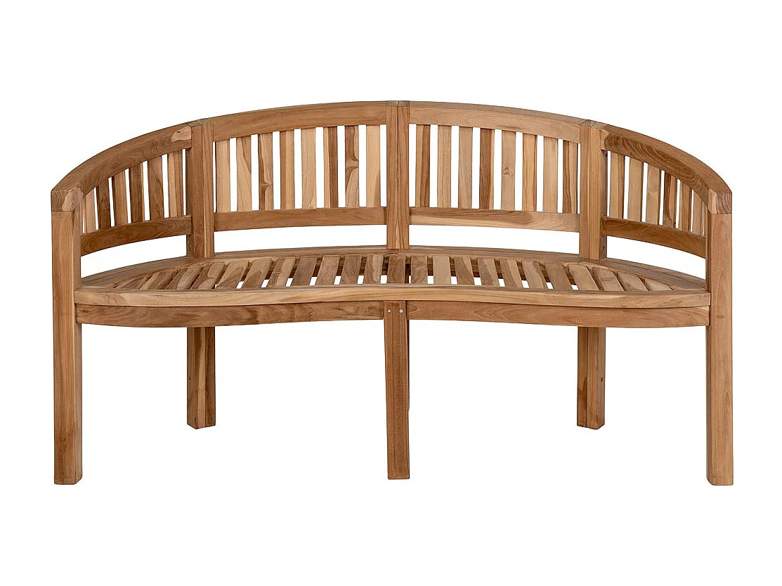 Boca banc de jardin teck.