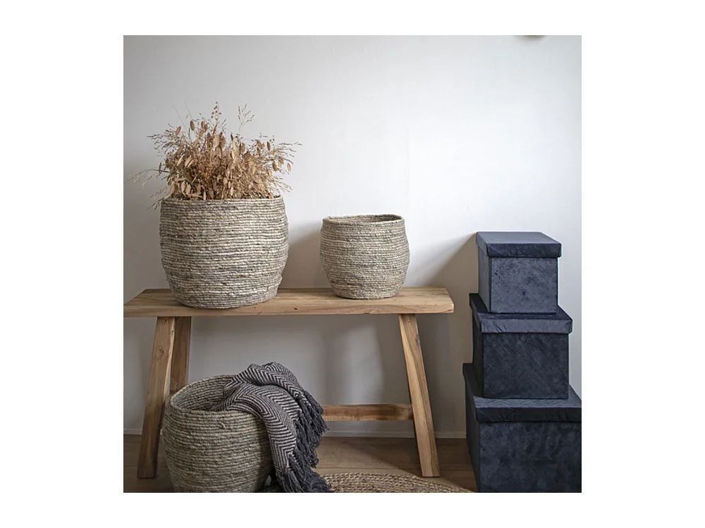 Barcelona - Banc en teck L90cm - Naturel