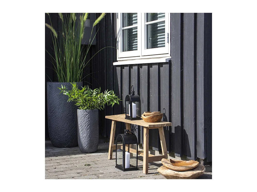 Barcelona - Banc en teck L90cm - Naturel