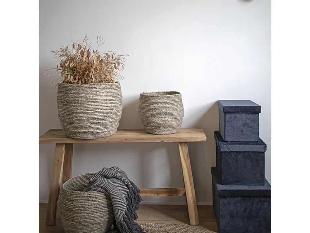 Barcelona - Banc en teck L90cm - Naturel