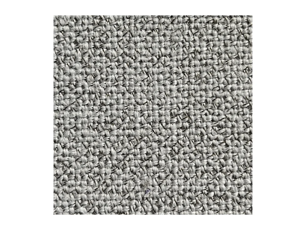 Vornay - Canapé convertible express 2 places en tissu - Gris clair