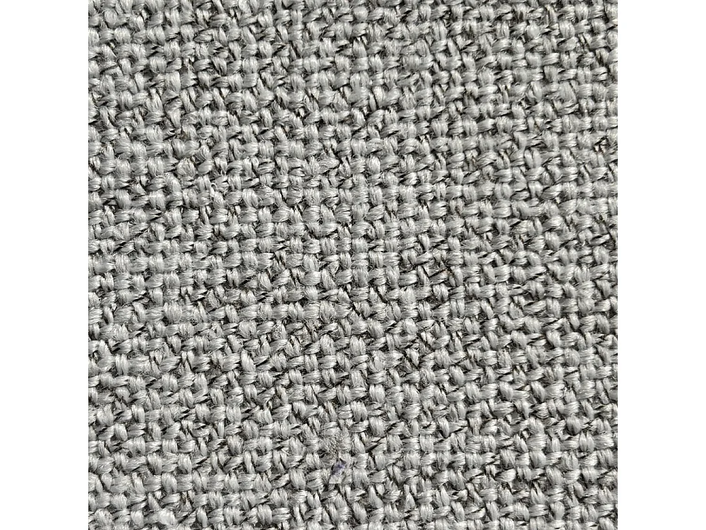 Vornay - Canapé convertible express 2 places en tissu - Gris clair