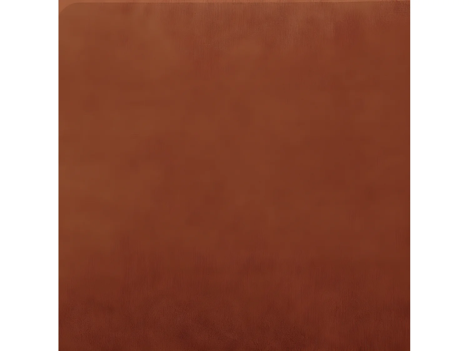 Nielson - Canapé convertible 3 places velours - Rouille