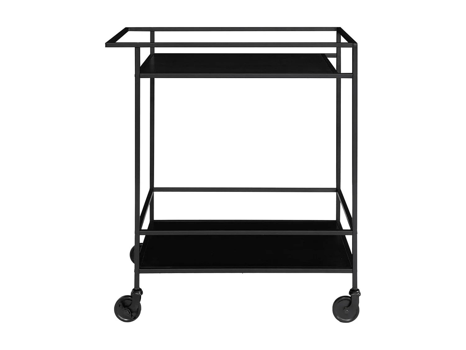 Chariot de bar Avery 68x40x59 cm Noir