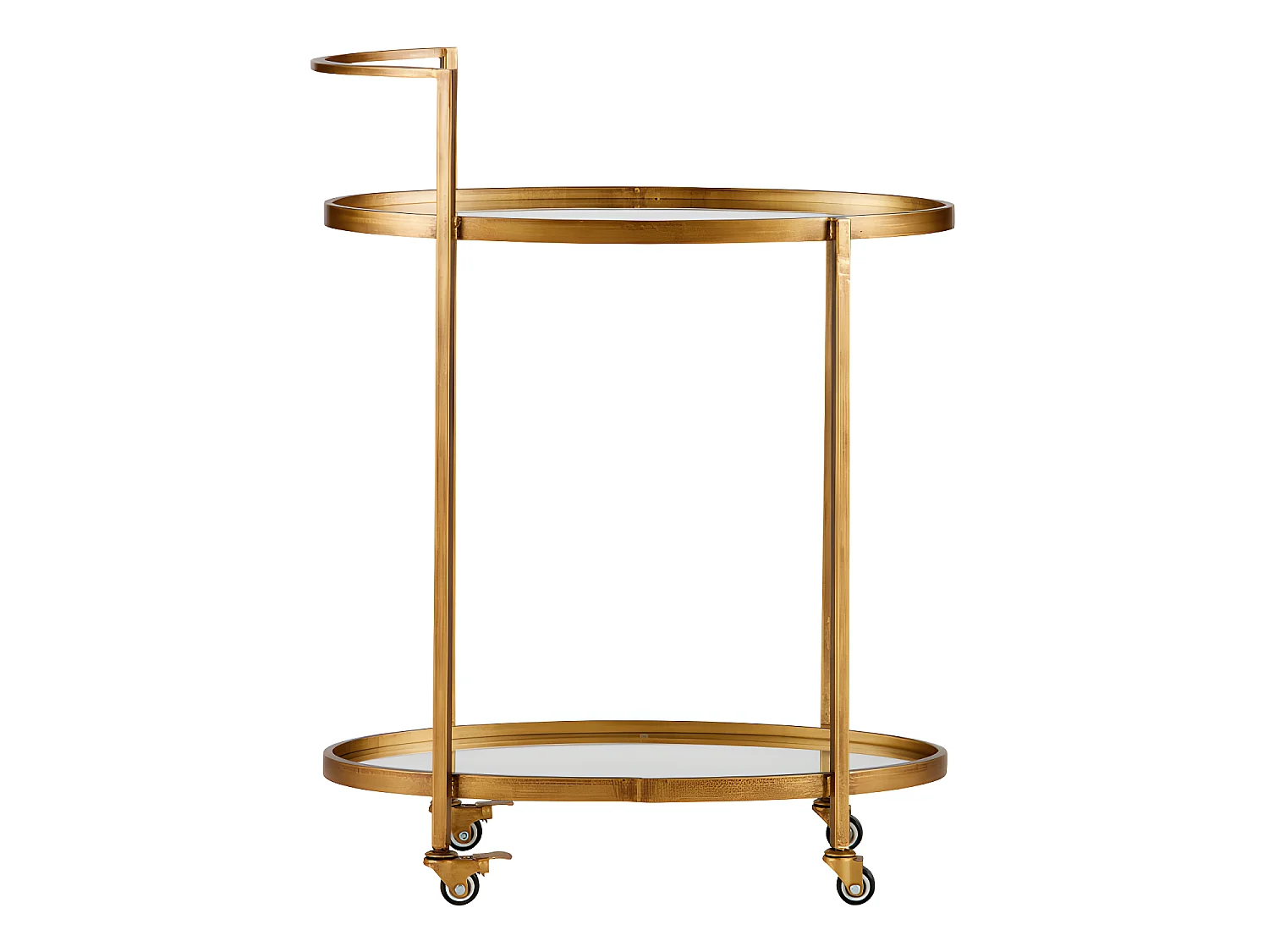 Push - Desserte en métal - Laiton