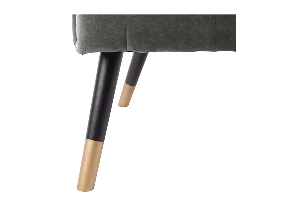 Royal - Canapé 2 places en velours - Couleur - Vert kaki