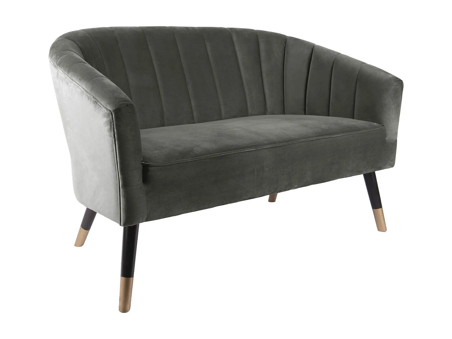 Canapé Royal en velours - 2 places