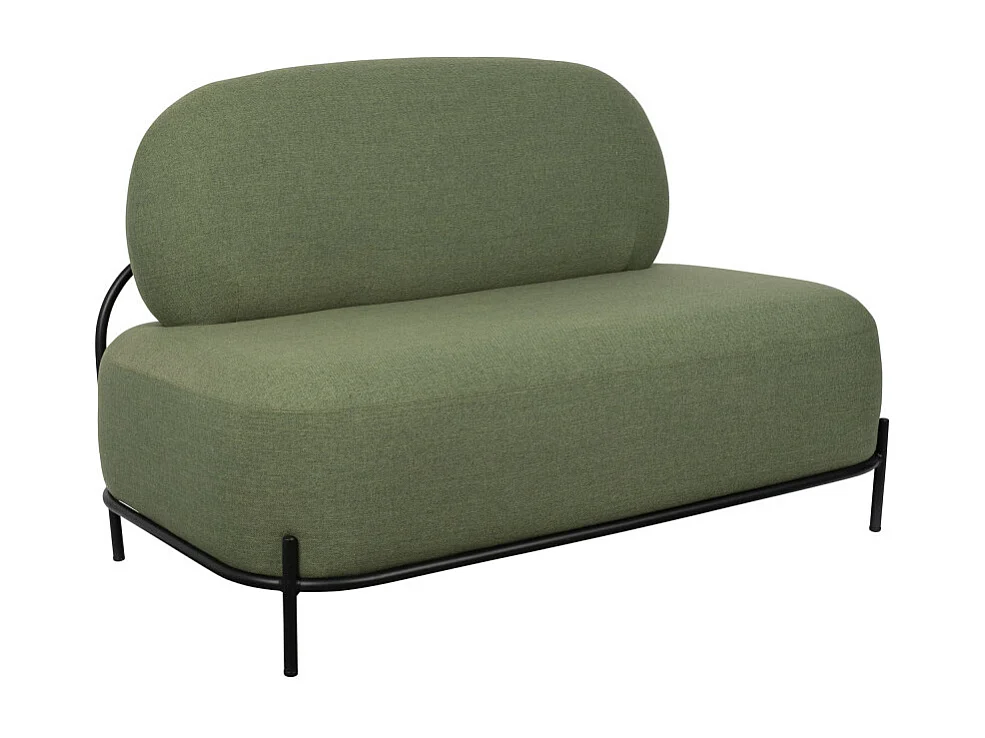 Polly - Banquette 2 places en tissu : Couleur - Vert