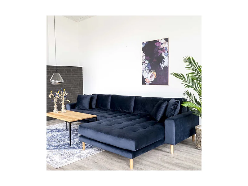 Lido bank met chaise longue rechts grijs.