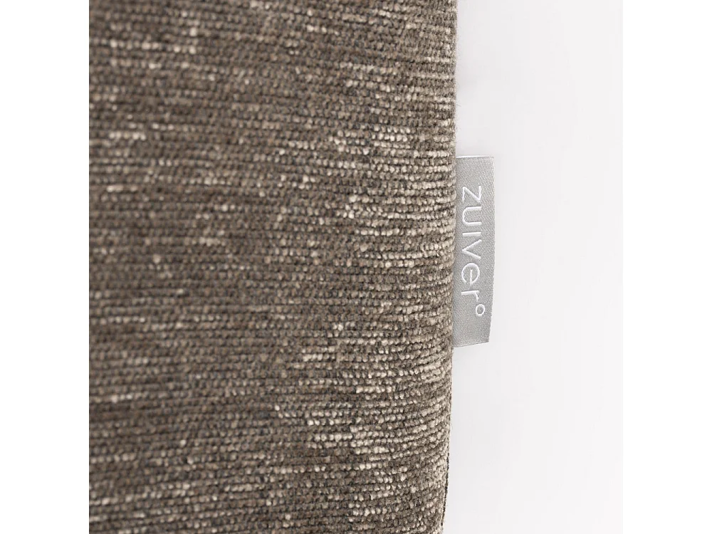 SUMMER - Canapé 3 places en tissu café