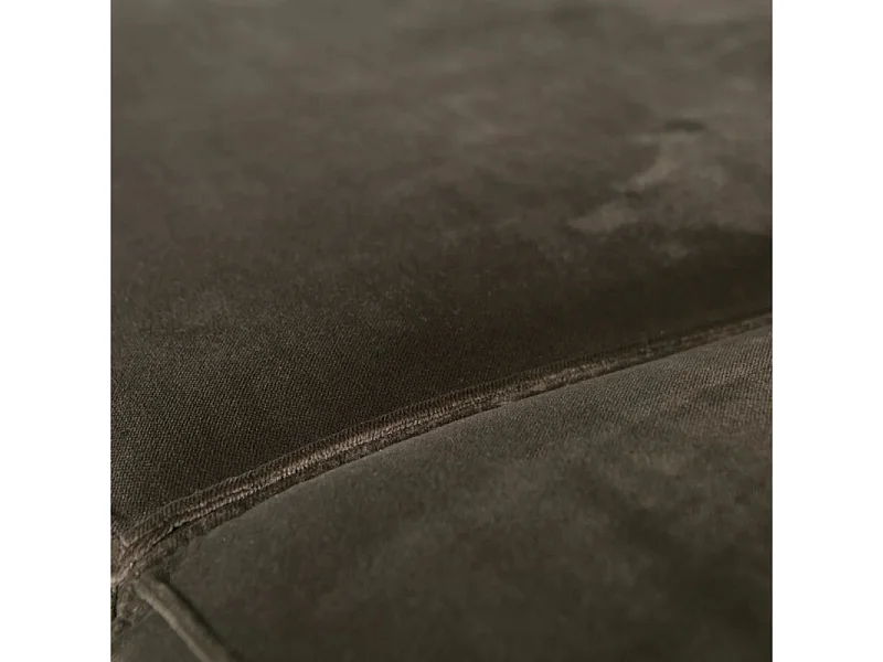 Statement - Canapé d'angle gauche velours - Couleur - Taupe