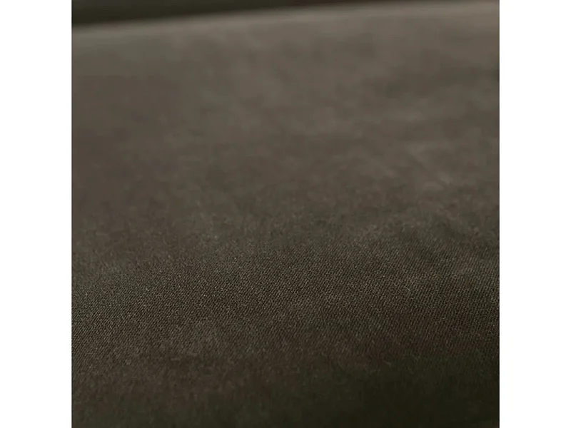 Statement - Canapé d'angle gauche velours - Couleur - Taupe