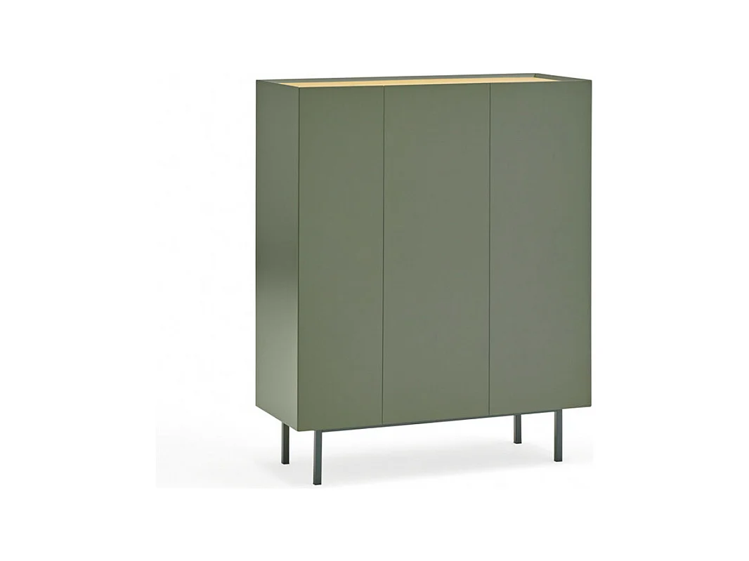 Arista - Casier à bouteilles en bois - Vert amande