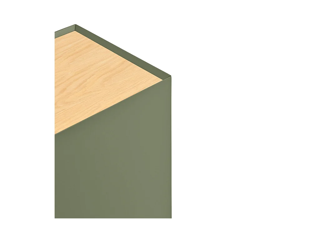 Arista - Casier à bouteilles en bois - Vert amande