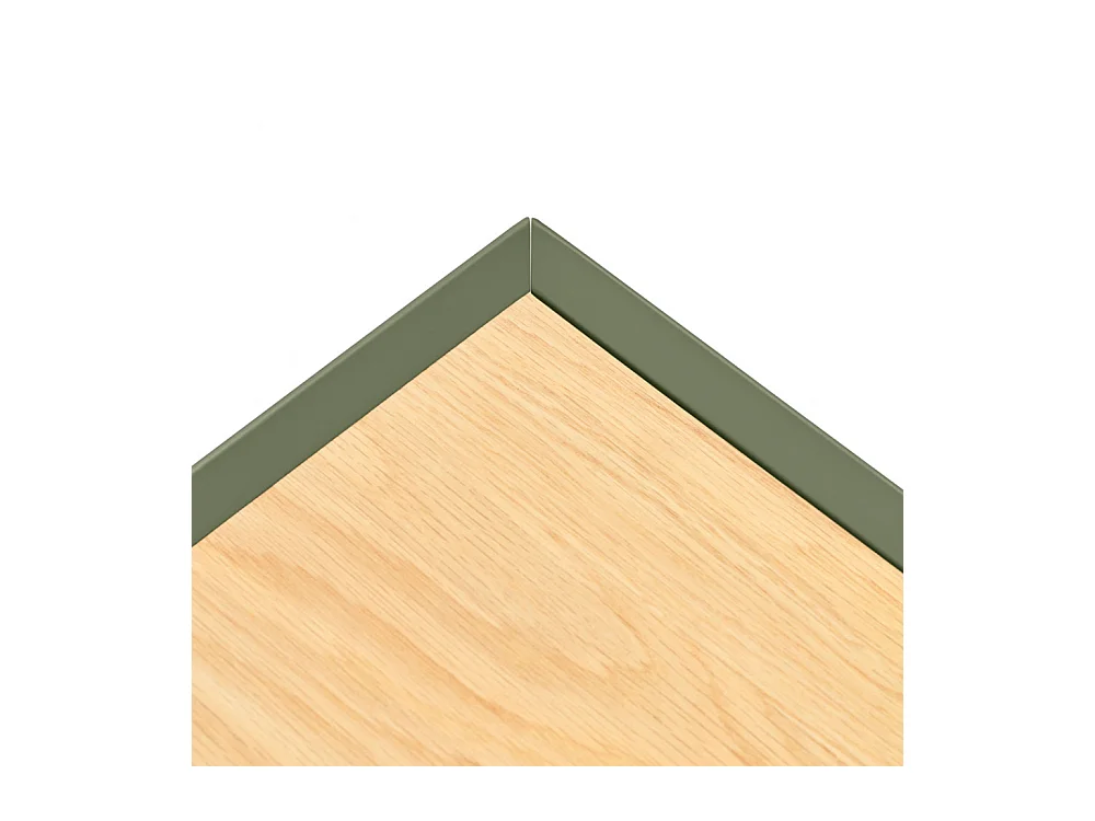 Arista - Casier à bouteilles en bois - Vert amande