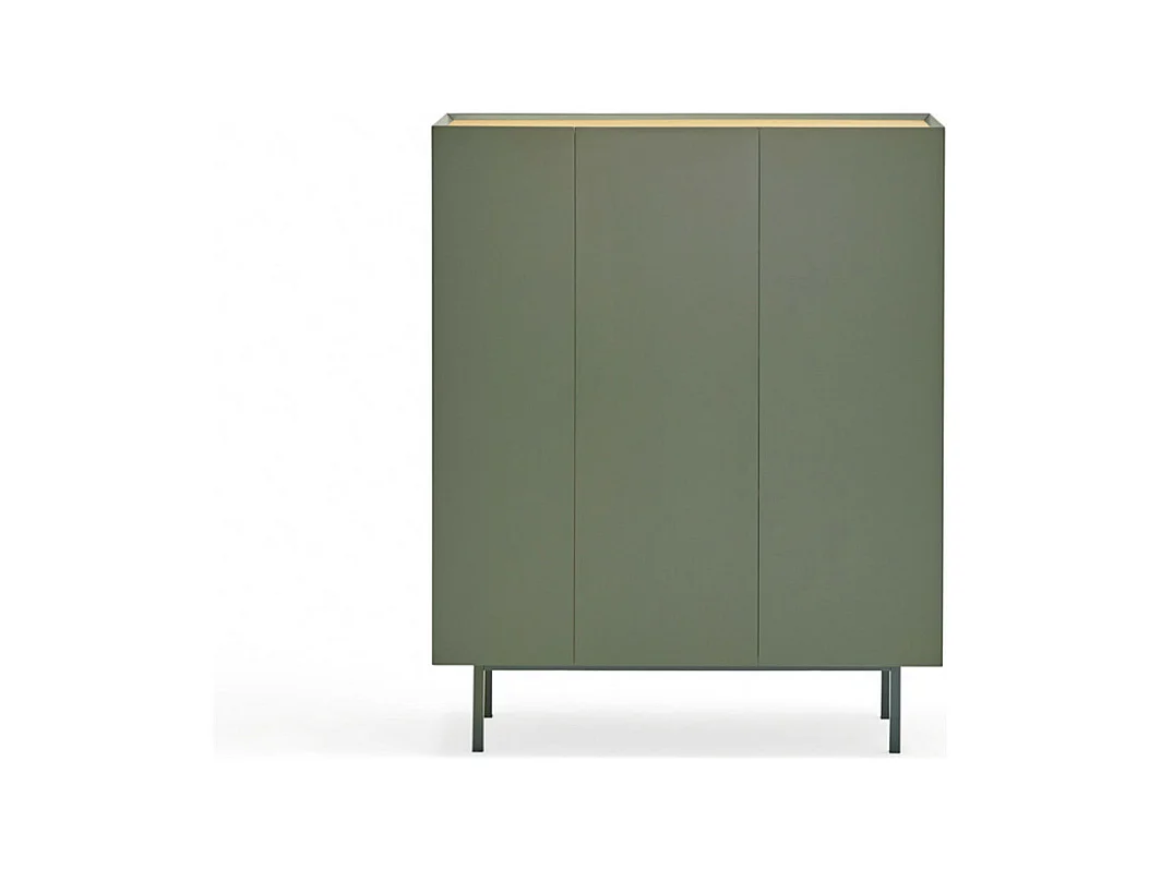 Arista - Casier à bouteilles en bois - Vert amande