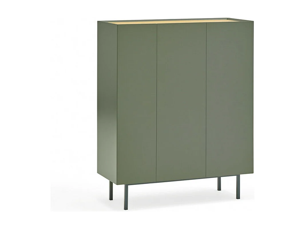 Arista - Casier à bouteilles en bois - Vert amande