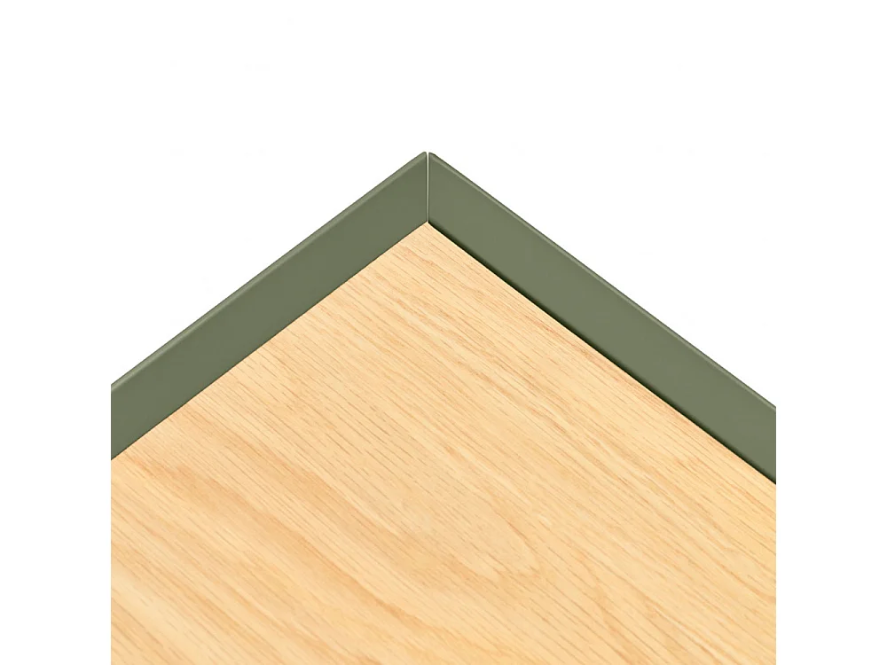 Arista - Casier à bouteilles en bois - Vert amande