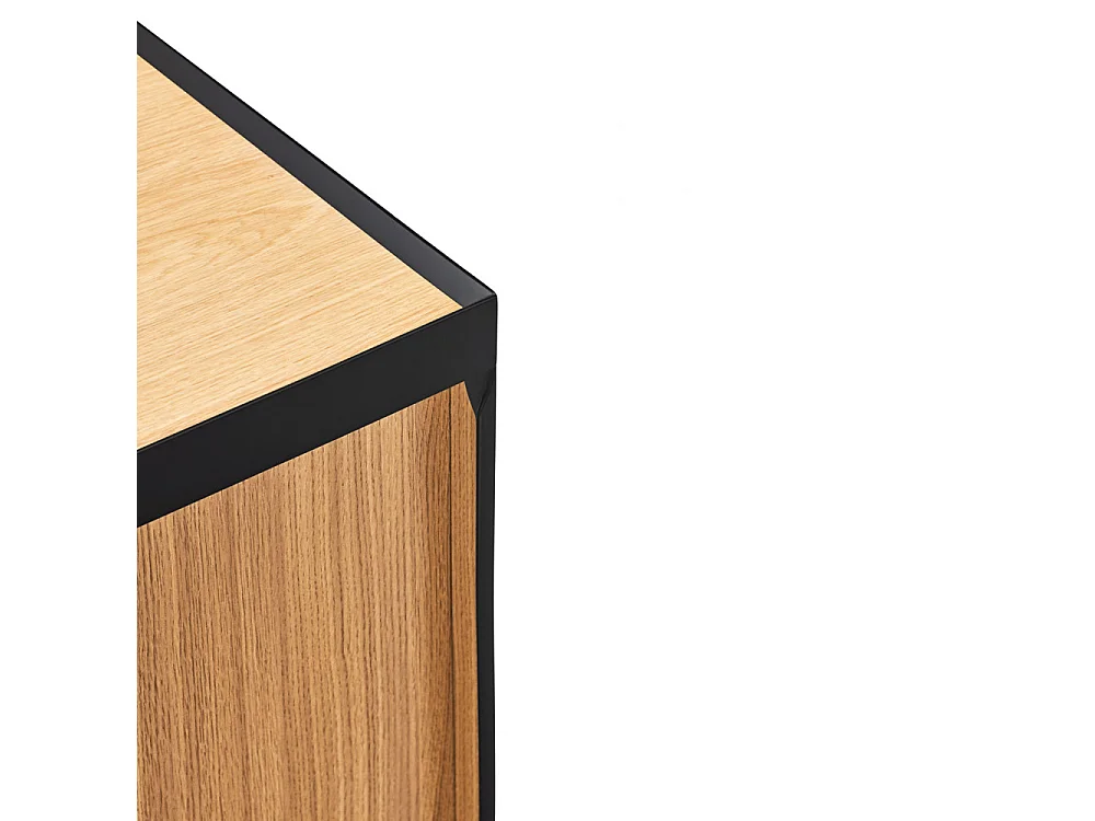 Arista - Casier à bouteilles en bois - Noir