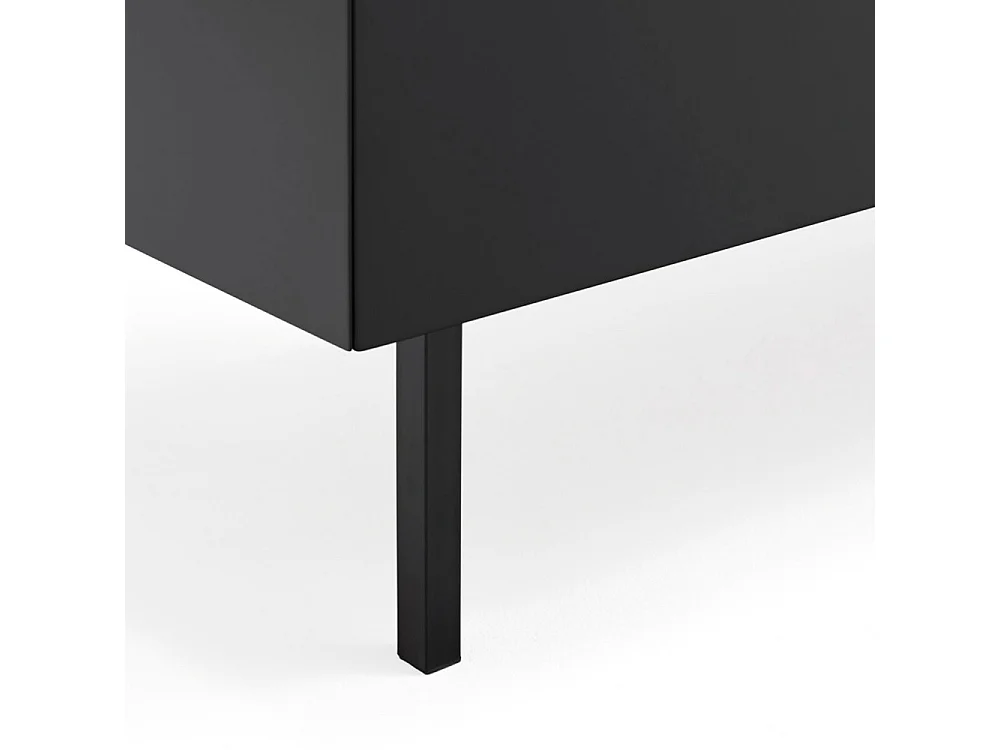 Arista - Casier à bouteilles en bois - Noir