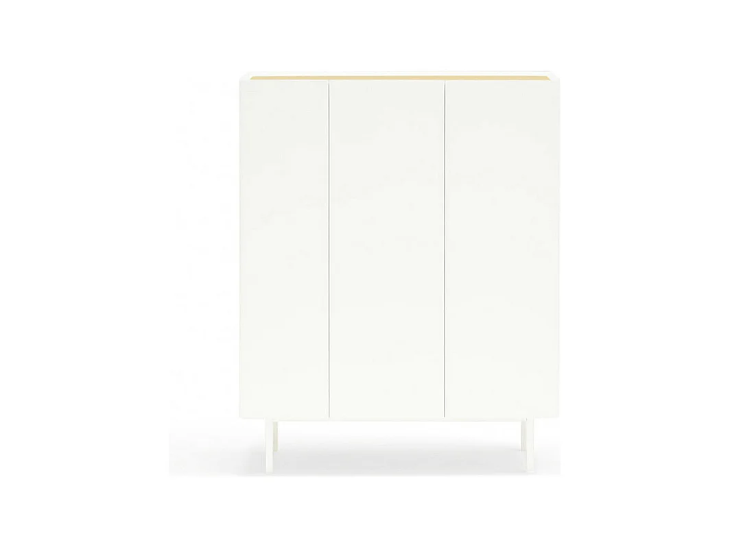 Arista - Casier à bouteilles en bois - Blanc