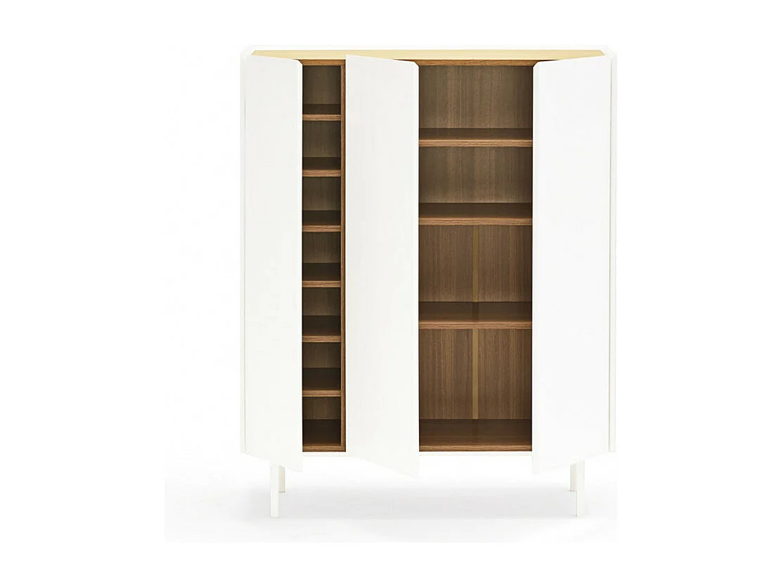 Arista - Casier à bouteilles en bois - Blanc