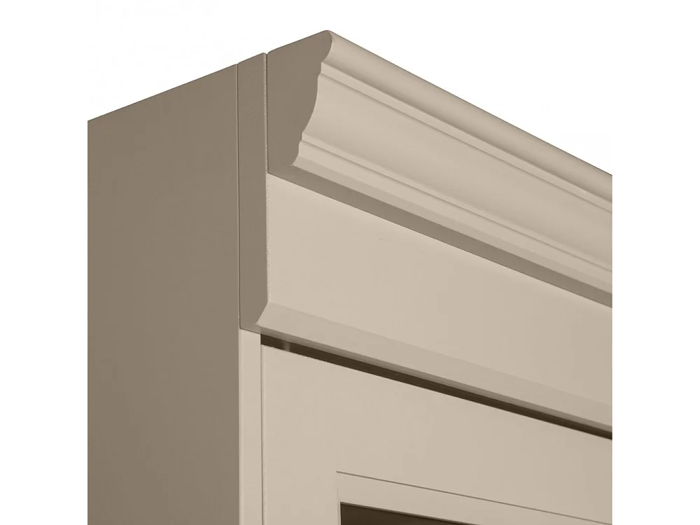 Chow  - Vaisselier 4 portes en bois - Beige