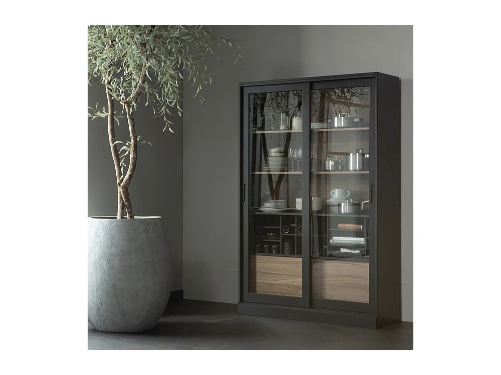 Ventana de pino sólido James