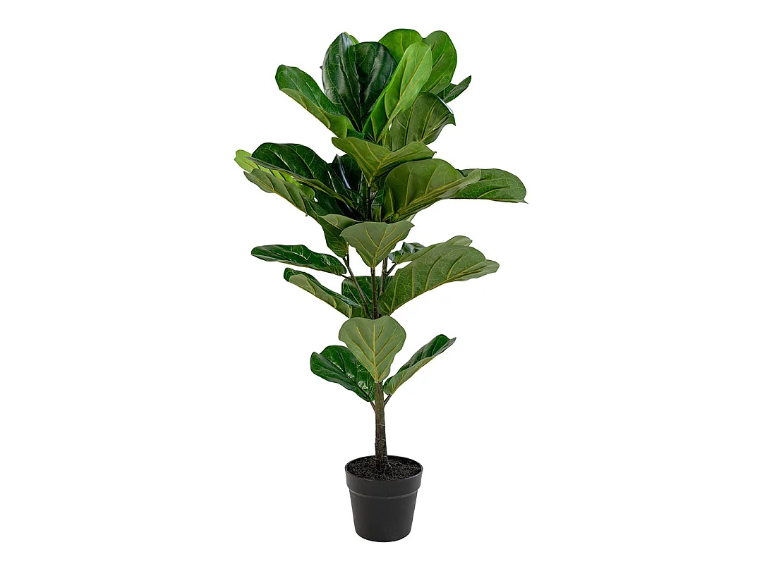 Violinfigen plante artificielle H100 cm verte.