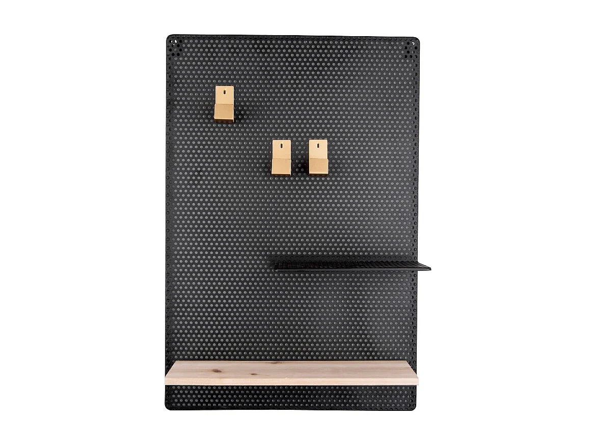 Memotafel mit Bretter aus Metall "Perky"