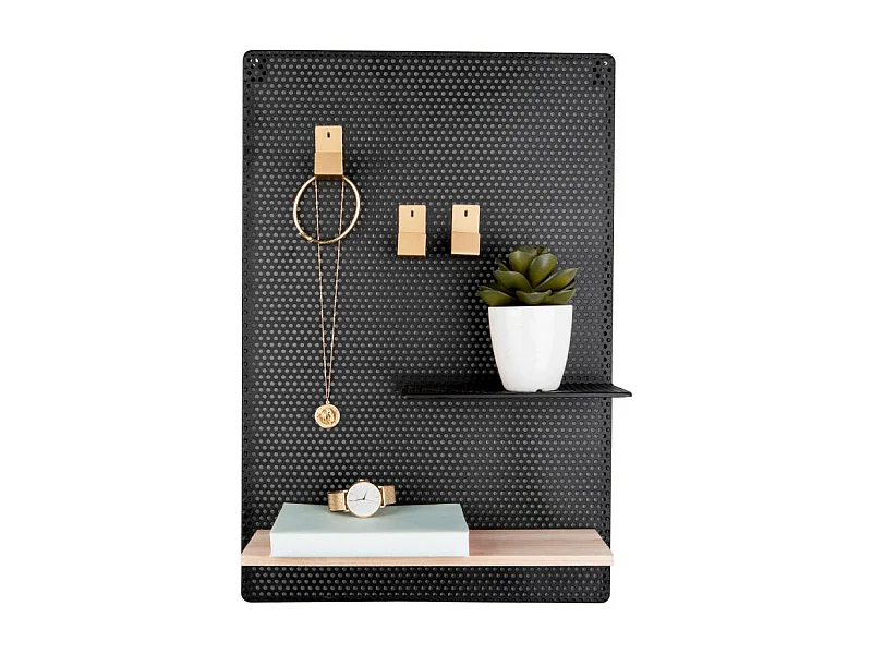 Memotafel mit Bretter aus Metall "Perky"