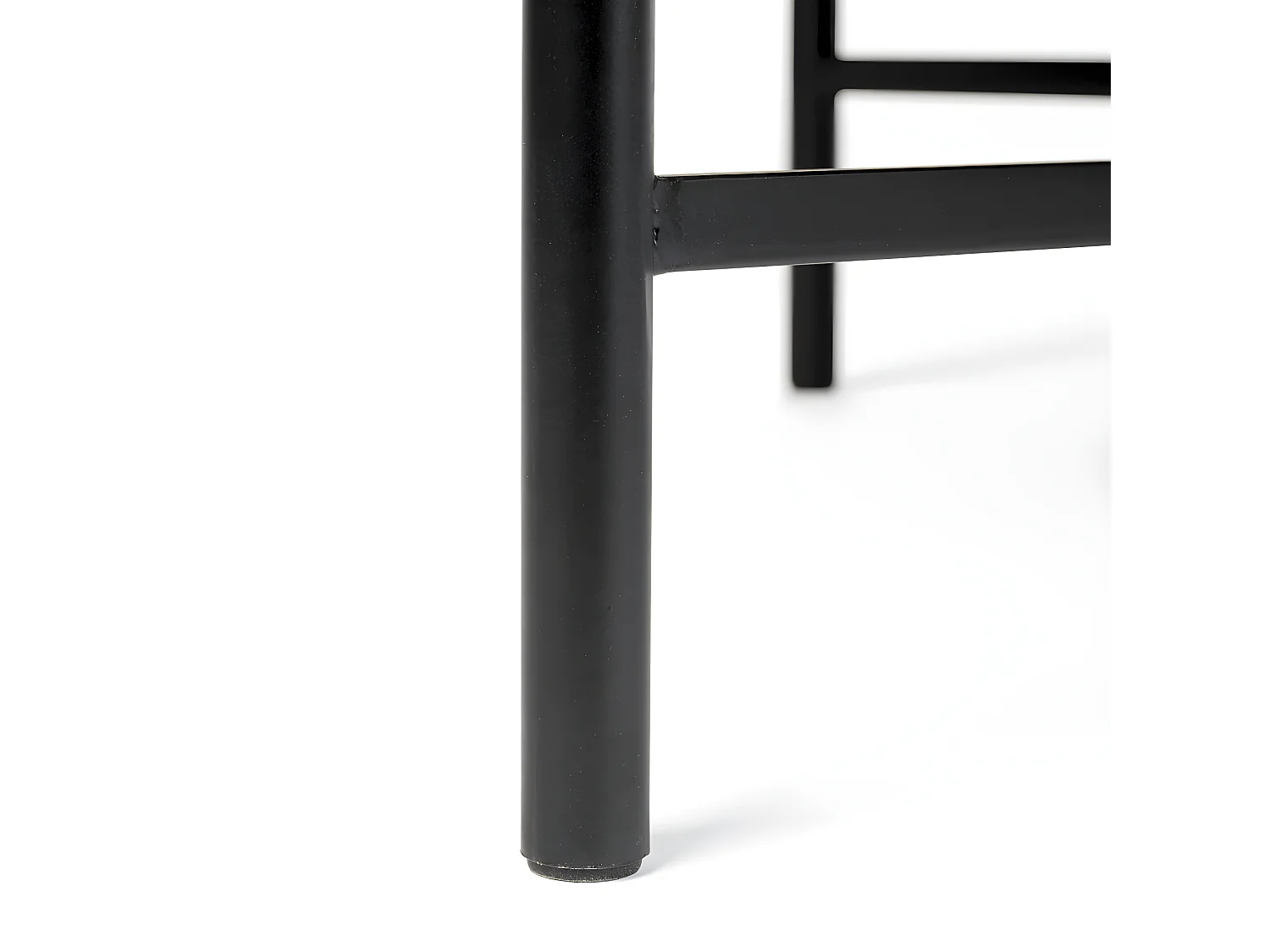 Li - Table basse en métal - Noir