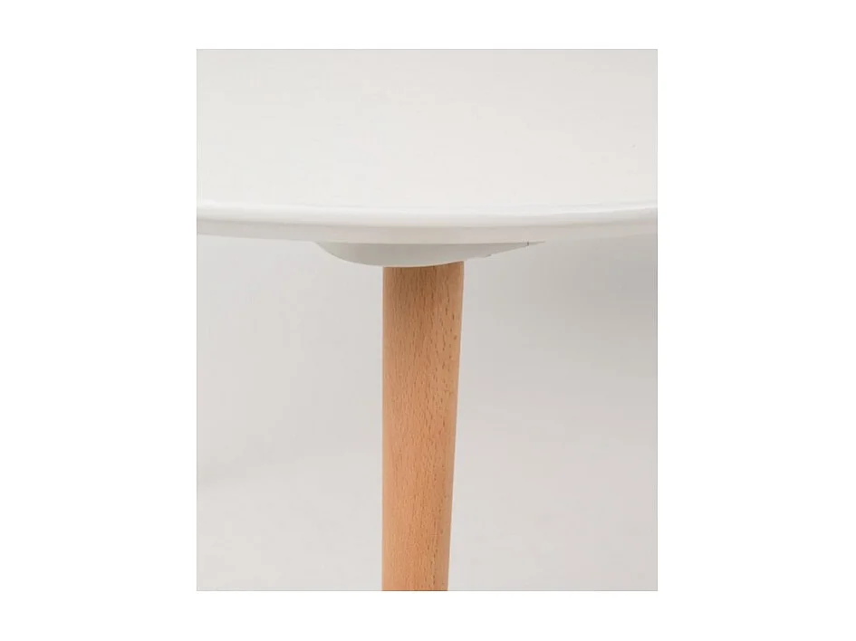 Drop - 2 tables basses laquées - Couleur - Blanc