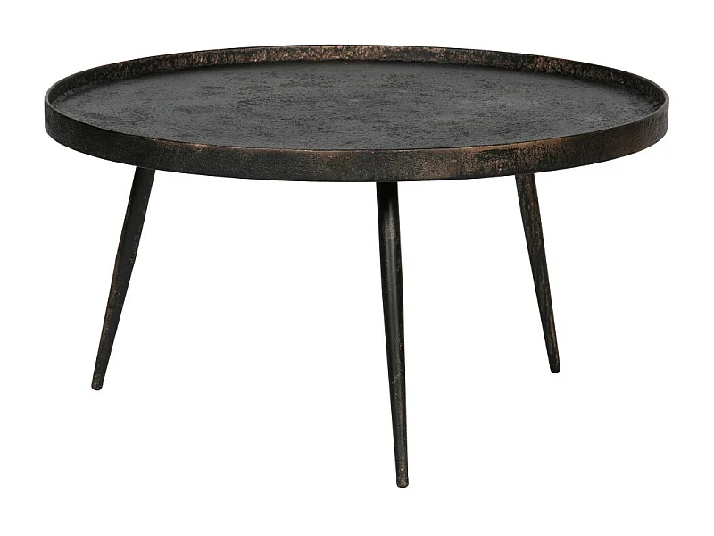 Bounds - Table basse ronde Ø76cm - Laiton