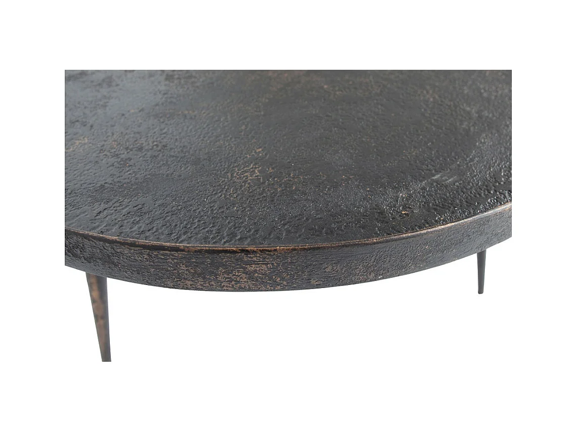 Bounds - Table basse ronde Ø76cm - Laiton