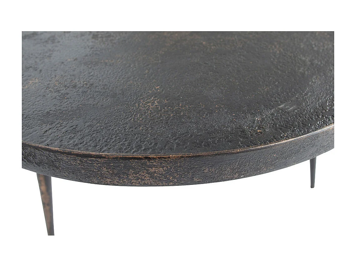 Bounds - Table basse ronde Ø76cm - Laiton