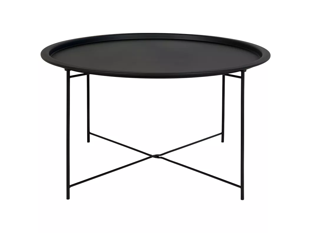 Kauf Unique Bastia Couchtisch Ø75cm schwarz