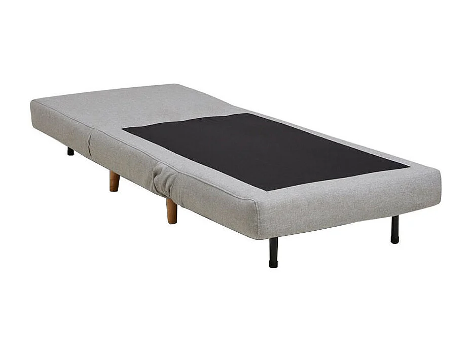 Adron - Fauteuil convertible lit 1 place - Gris clair