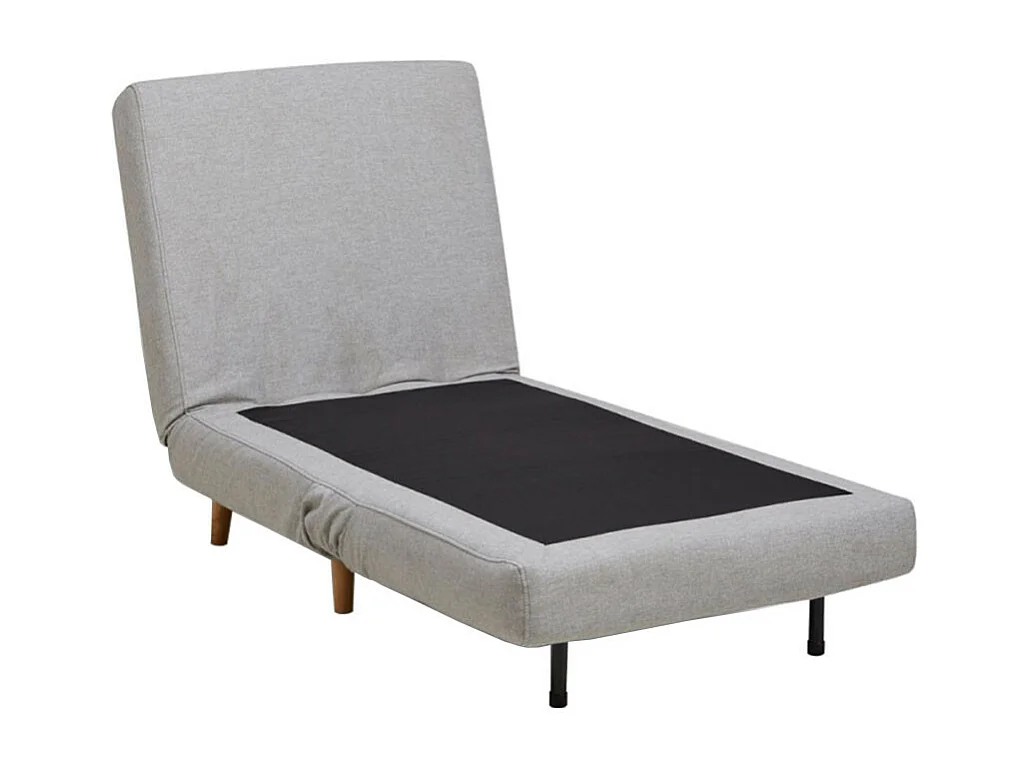 Adron - Fauteuil convertible lit 1 place - Gris clair